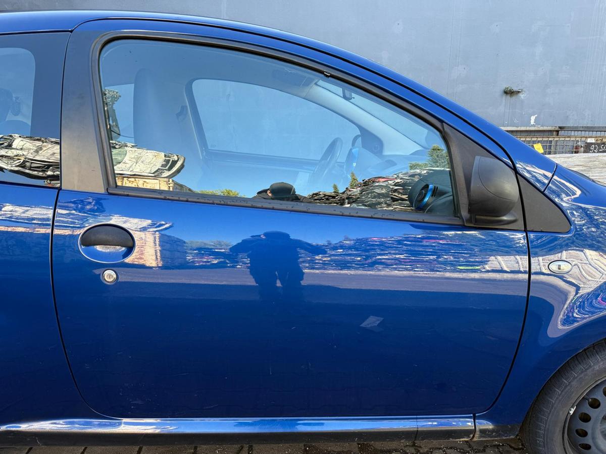 Citroen C1 original Tür vorn rechts KNR Bleu Damas 3 Türer Rohbau BJ08